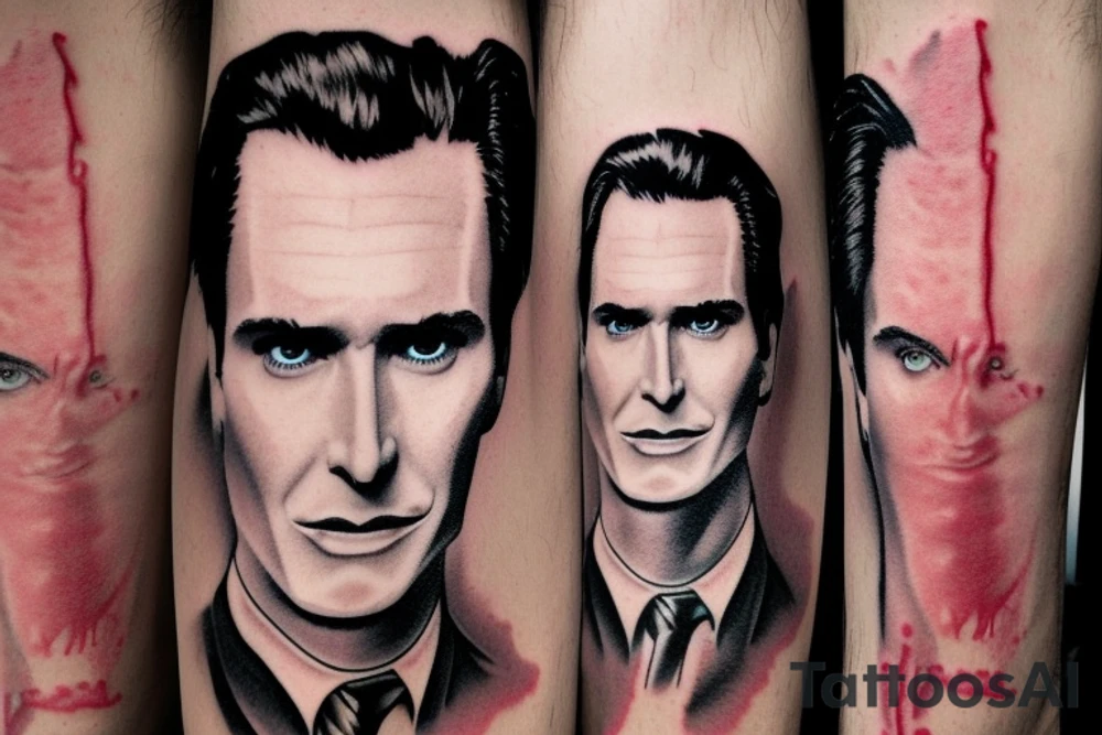 American Psycho Patrick Bateman tattoo idea