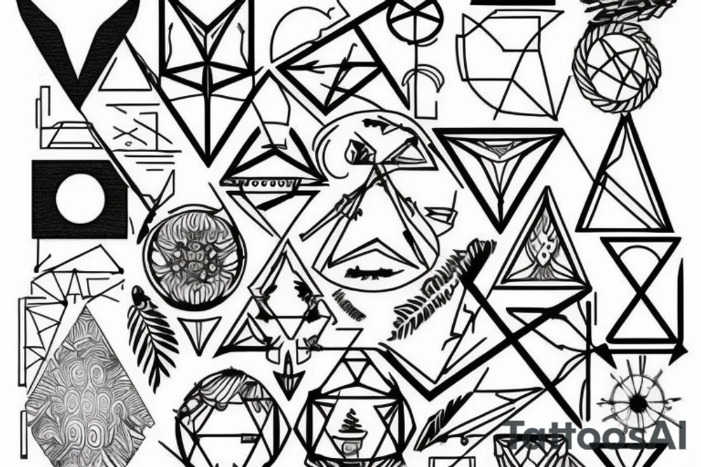 geometry volf tattoo idea