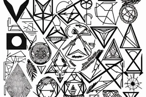 geometry volf tattoo idea