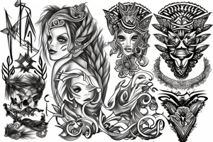Atlant tattoo idea