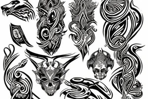 Atlant tattoo idea