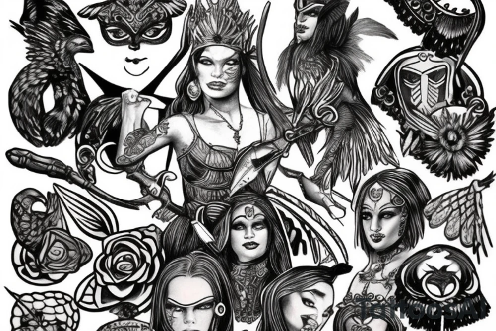 valkyrie tattoo idea