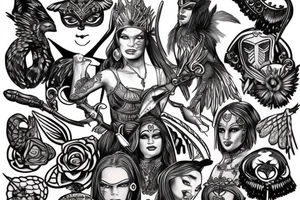 valkyrie tattoo idea