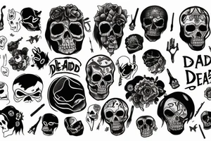 Dead inside tattoo idea