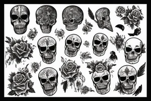 Dead inside tattoo idea