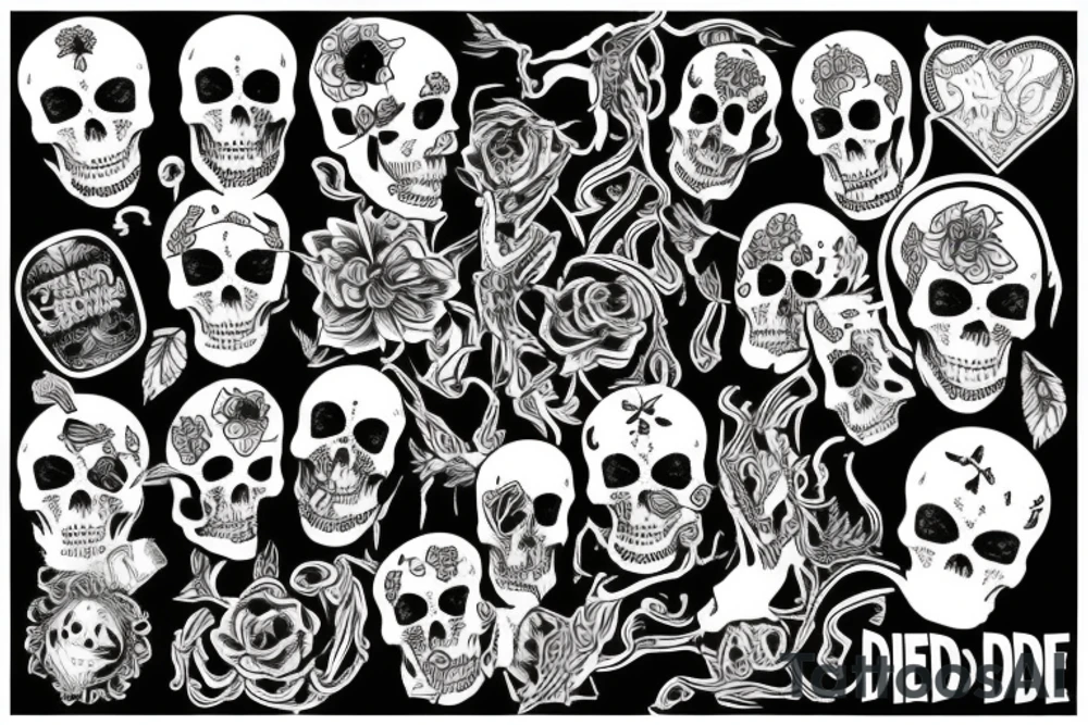 Dead inside tattoo idea