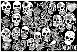 Dead inside tattoo idea