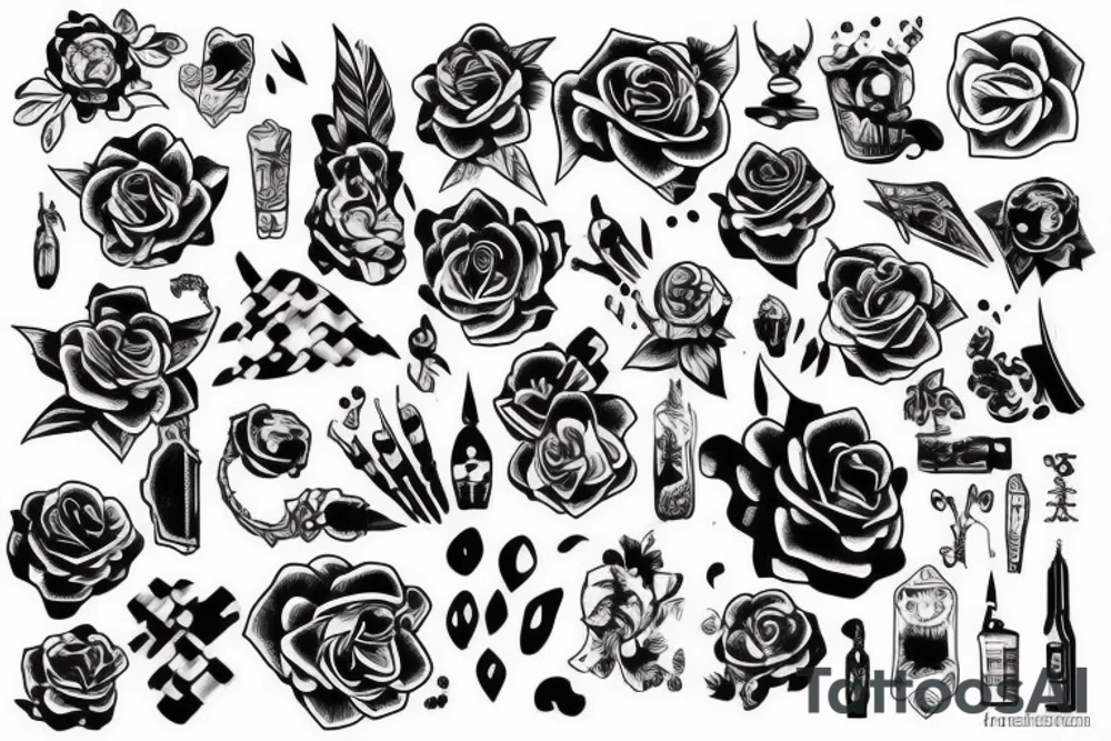 скинхед tattoo idea
