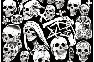 Dead priest tattoo idea