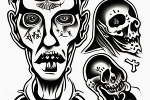 Dead priest tattoo idea