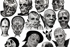 Dead priest tattoo idea