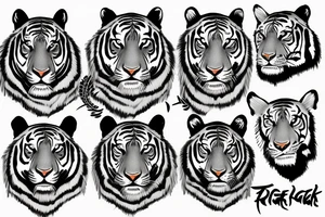 tiger tattoo idea