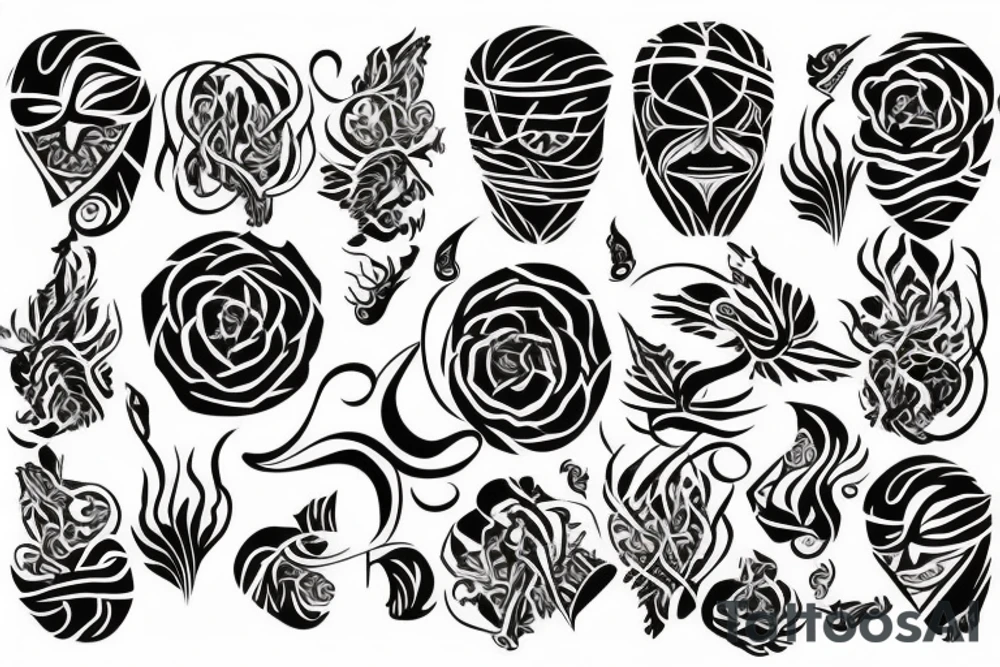 pattern tattoo idea