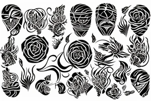 pattern tattoo idea
