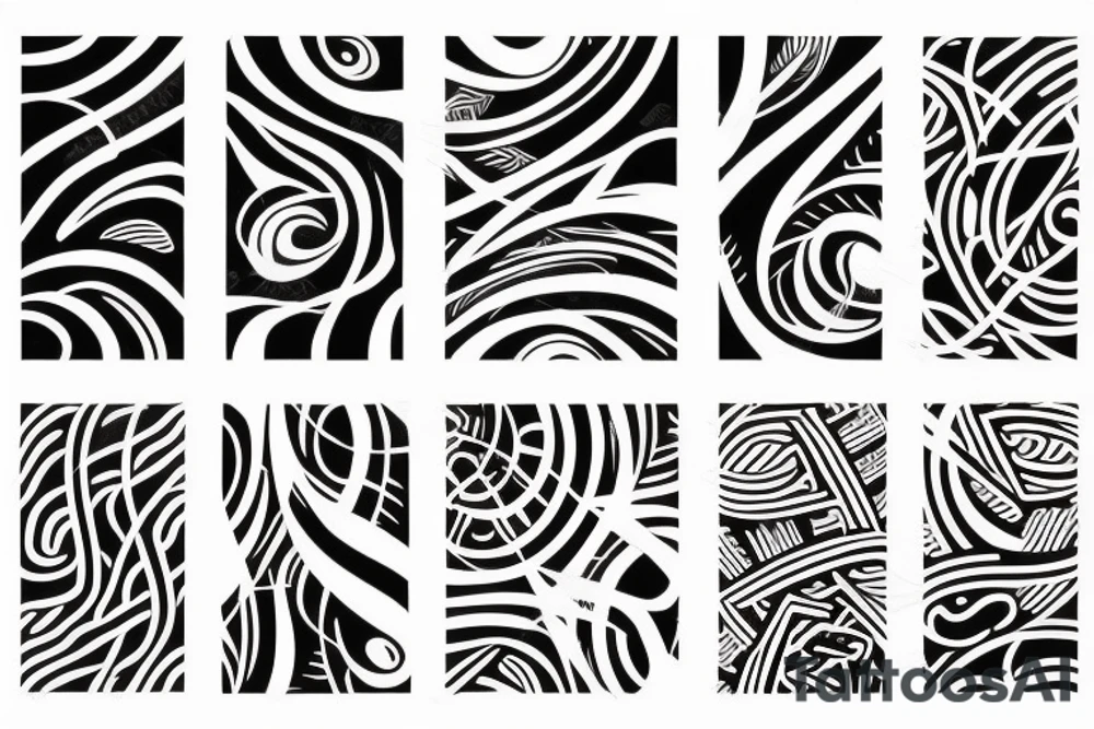 pattern tattoo idea