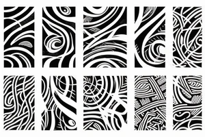 pattern tattoo idea