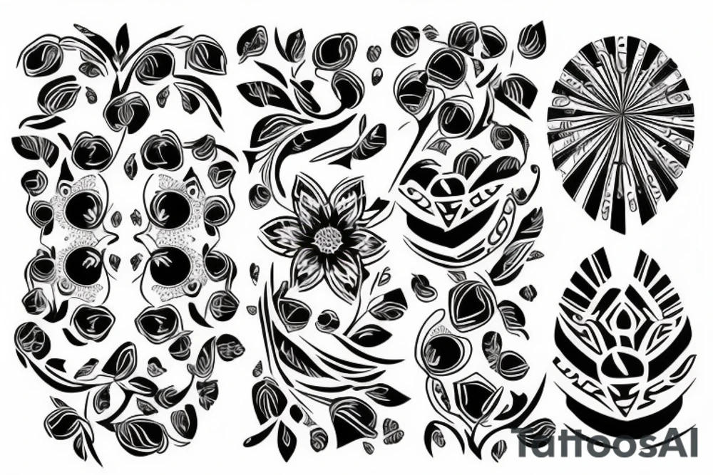 pattern tattoo idea