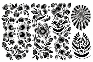 pattern tattoo idea