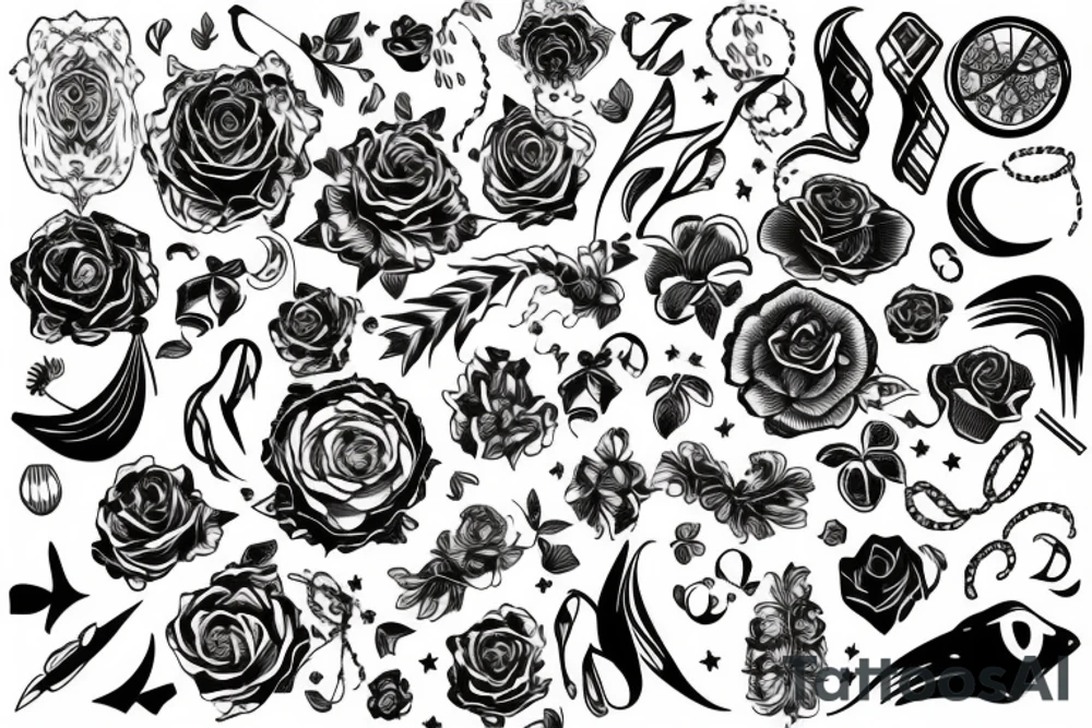 pattern tattoo idea