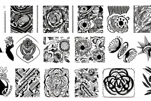 pattern tattoo idea