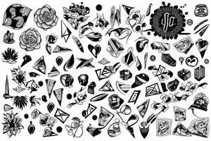 pattern tattoo idea