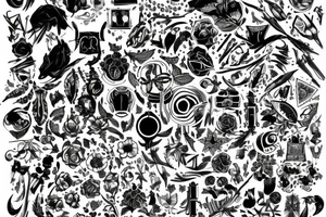 pattern tattoo idea