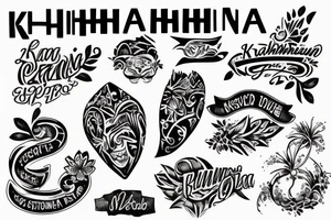 KAHUNA tattoo idea