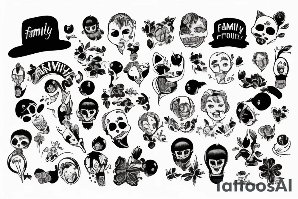 family is the proyect tattoo idea