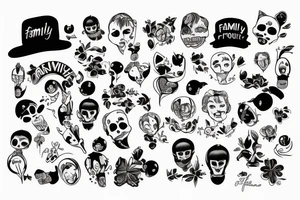 family is the proyect tattoo idea