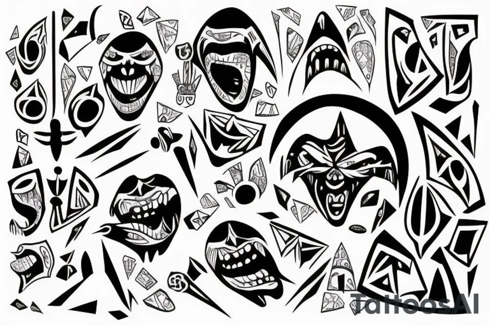 The Wall scream tattoo idea