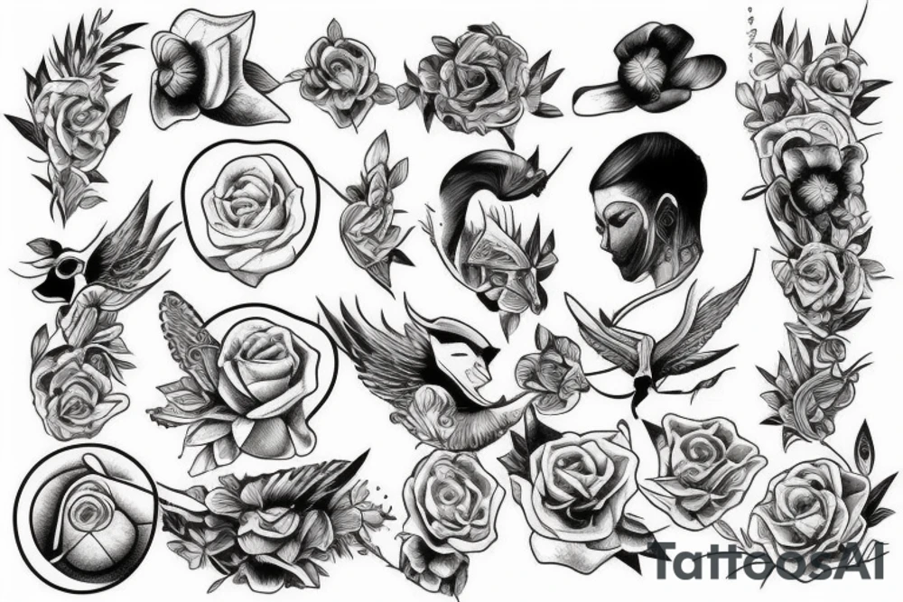 Clitor tattoo idea
