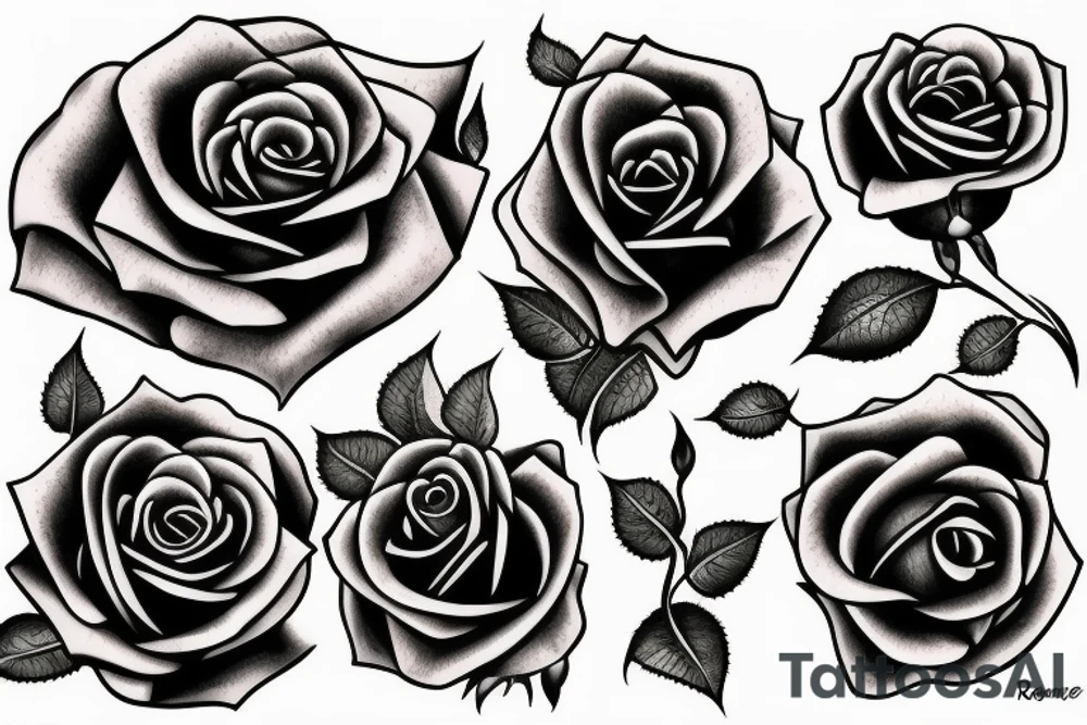 Rose
Basketball tattoo idea