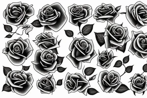 Rose Basketball tattoo idea