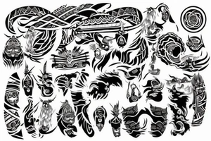 Tribal tattoo idea