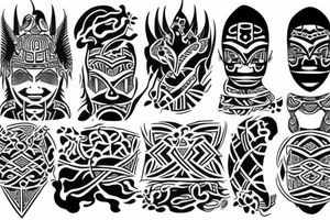 Tribal tattoo idea