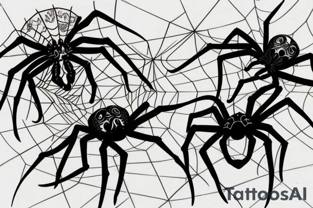 Phantoms troop spider tattoo idea