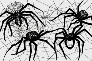 Phantoms troop spider tattoo idea