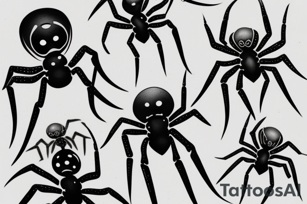 Phantoms troop spider tattoo idea