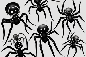 Phantoms troop spider tattoo idea