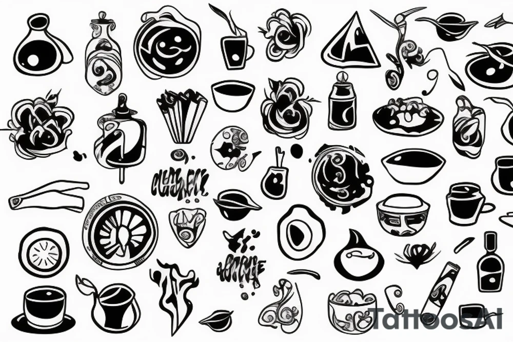 Cooking tattoo idea