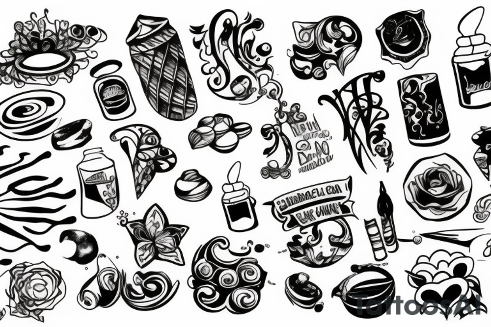 Cooking tattoo idea