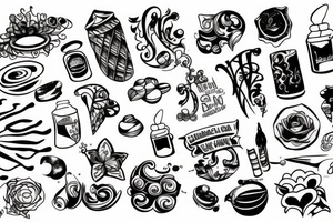 Cooking tattoo idea