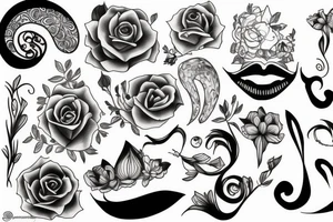 Thin line tattoo idea
