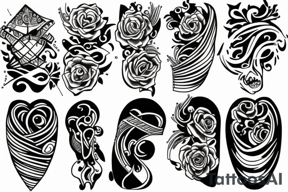 Thin line tattoo idea