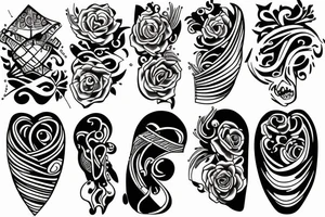 Thin line tattoo idea