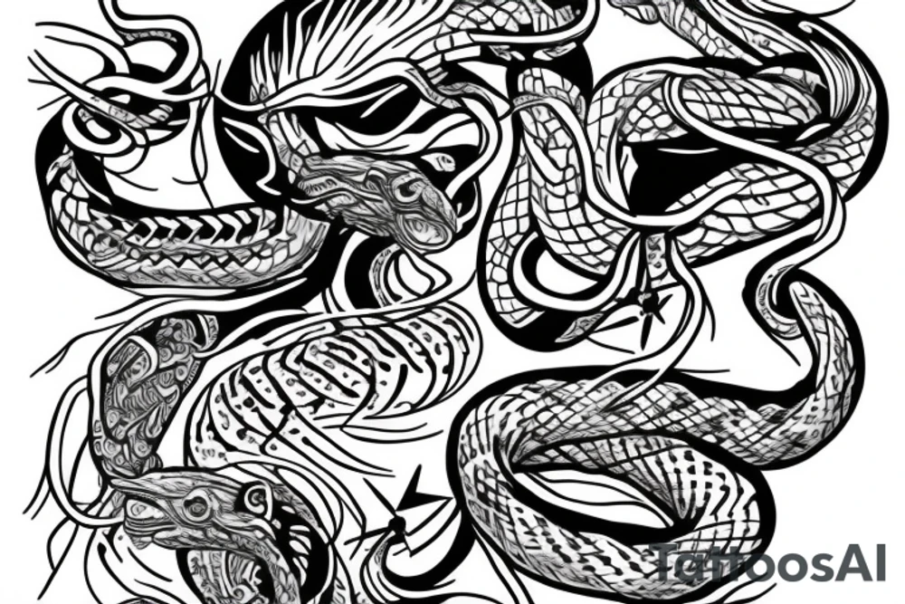 snake tattoo idea