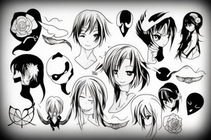 anime tattoo idea