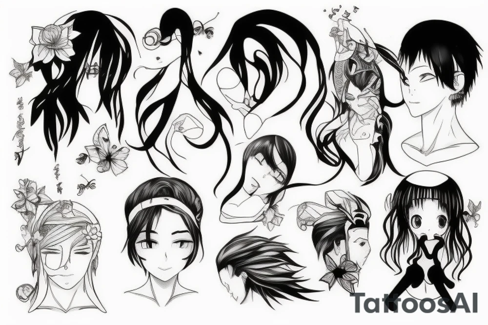 anime tattoo idea