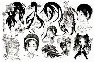 anime tattoo idea