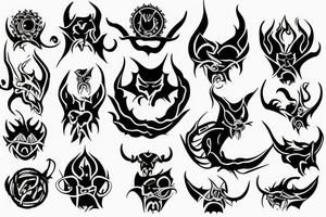 devil tattoo idea